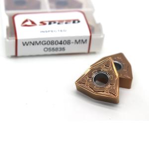 WNMG080408 Tungsten Carbide Turning Tools Cnc Machine Inserts