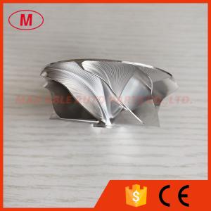 Buy cheap K16 51.03/61.98mm 9+0 blades high performance turbo aluminum 2618/milling/ billet compressor wheel for turbo from wholesalers