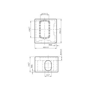 Flush Sockets Shipping Container Parts With CCS / ABS Certificates