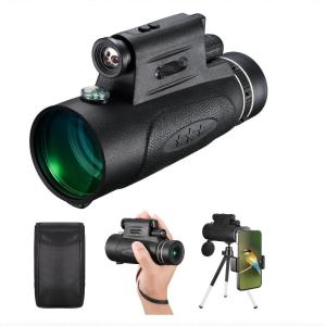 Buy cheap High Power Professional Telescope ful Monocular Long Range 8000m Telescope for Smartphone 100X90 Zoom HD Hunting Optics Scope for Indoor/Outdoor from wholesalers