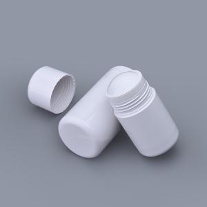 Buy cheap Empty White Abs Cover Pp Iner Round Deodorant Tubes 30g 50g from wholesalers