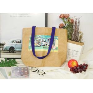 Waterproof Tyvek Fabric Recyclable Tote Bag DuPont Material High Capacity