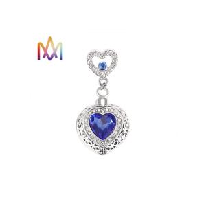 Buy cheap ODM Supported No Fade Heart Urn Engraved Necklace Charms product