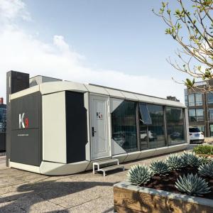 Fuqian 2025 Steel Structure Mobile Home Capsule Container Houses With Balcony