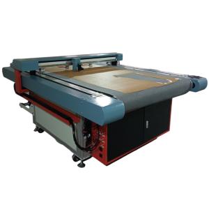 Labor Saving Inkjet Flatbed Cutting Plotter with Automatic Roller and HP45 Ink