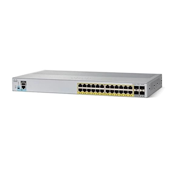 Buy cheap Cisco Catalyst 24 port Gigabit Ethernet Network PoE switch WS-C2960L-24PQ-LL with 4x10G SFP+ from wholesalers
