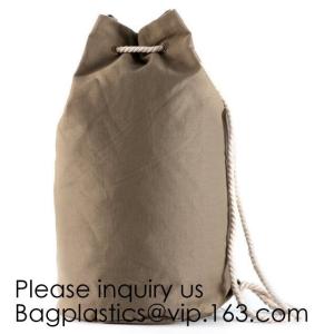 Drawstring Bag with Cord Lock and White Sturdy Mesh Material for Factories,