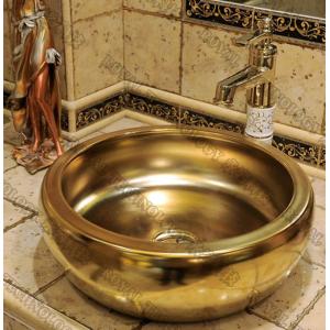 Ceramic PVD Coating Equipment , Ceramic TiN Gold Basin Ion Plating System, PVD