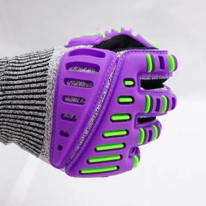 Buy cheap 4X43C Heavy Duty Anti Cut Gloves Anti-Impact safety Gloves  Hand Work TPR Gloves Industry from wholesalers