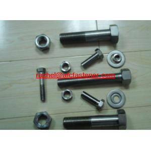 Buy cheap 1.4529 hex bolt Alloy926 UNS N08926 Incoloy926 partial thread from wholesalers