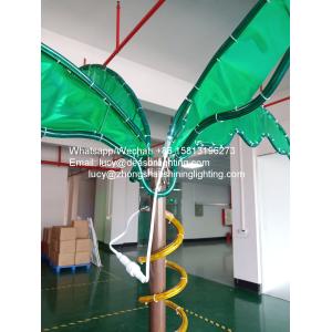 Led rope light palm tree