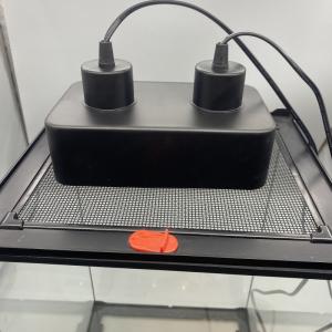 Buy cheap 180W Dual Socket Fixture LED UVB Reptile Light For Precise Temperature Control And Wide Compatibility With Reptiles from wholesalers