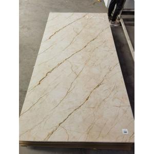 Buy cheap Modern Interior Decoration 150mm Width Plastic Sheet Wall Paneling with Marble Finish from wholesalers