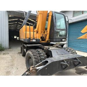 Buy cheap working condition used wheel excavator Hyundai 210-7 on sale from wholesalers