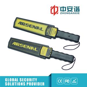 China Multiple Alarm Modes Metal Detecting Wand / Metal Detector Handheld long power supply on sale China Multiple Alarm Modes Metal Detecting Wand / Metal Detector Handheld long power supply on sale