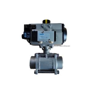 Buy cheap Pneumatic Ball Valve with ANSI CLASS 150-900 Pressure Rating, 1 inch-12 inch Size Range, and ISO9001 Certified Quality from wholesalers