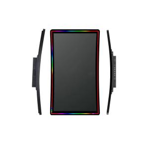 Buy cheap 350cd/M2 55inch Curved Touch Screen Monitor 3M/ELO Protocol For Cabinets from wholesalers