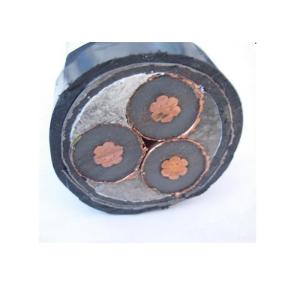 Buy cheap 11kv Three Core XLPE Insulation Metal Shielded Power Cable / Aluminum Armored Cable from wholesalers