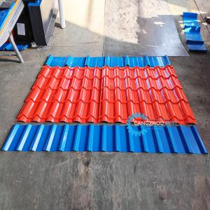 Roof Tile Corrugated IBR Three Profile In One Color Steel Roofing Sheet Roll