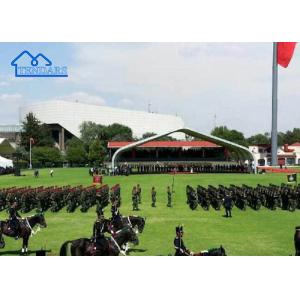 Buy cheap 40x50m Good Quality Peach Shape Large Display Tent For Export Large Trade Show , Sports ,Warehouse from wholesalers