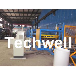 Automatic Custom Rock Wool Sandwich Panel Forming Machine With 50 - 250mm