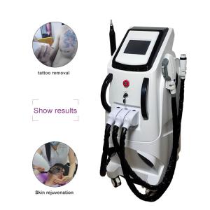 Buy cheap 4 in 1 Multi-function OPT Laser Hair Removal Tattoo Removal Picosecond RF face lift Beauty Machine from wholesalers
