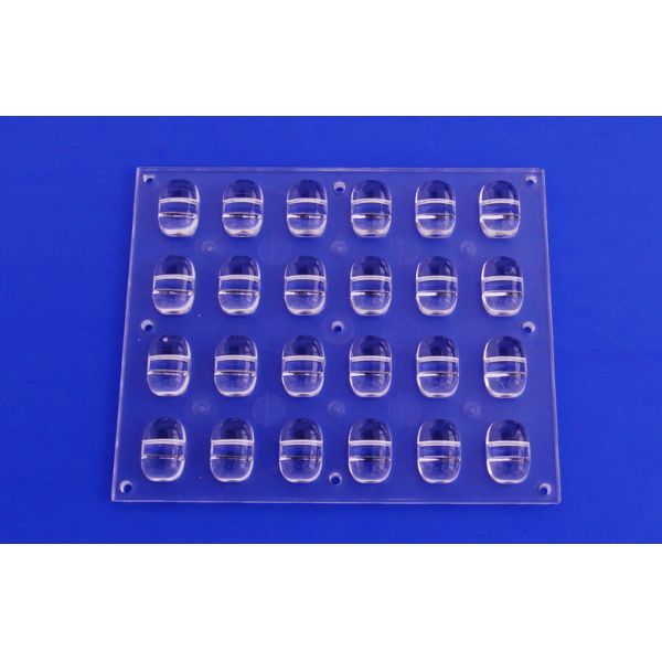 Quality Square Lamp Optical LED Lens Array PC High Power Led With PCB for sale