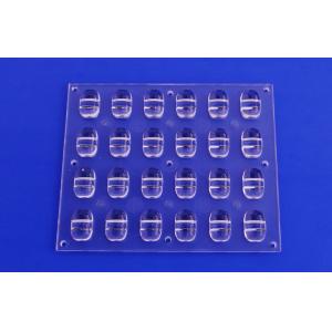 Buy cheap Square Lamp Optical LED Lens Array PC High Power Led With PCB from wholesalers