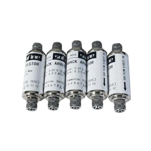 Quality Oxyhydrogen HHO Flashback Flame Arrestor For OH200-OH600 for sale