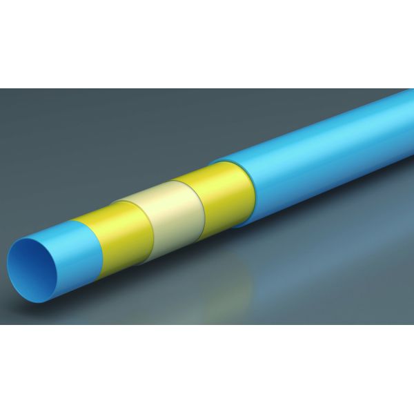 Quality 9201 Five Layers S5 PE-RT Underfloor Heating Water Pipes sizes 16 x 2.0mm, 20 x 2.0mm with EVOH Oxygen Barrier Layer for sale