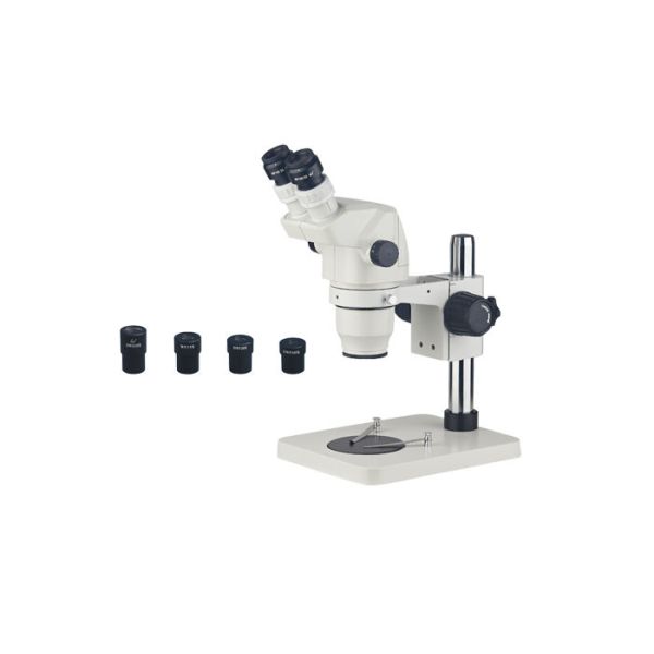 Buy cheap 3.35x ~ 180x Trioncular Zoom Stereo Microscope 105mm Effective Distance from wholesalers