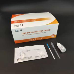 Buy cheap Healthcare Serum Urine HCG Pregnancy Test Cassette 25mIU/Ml from wholesalers