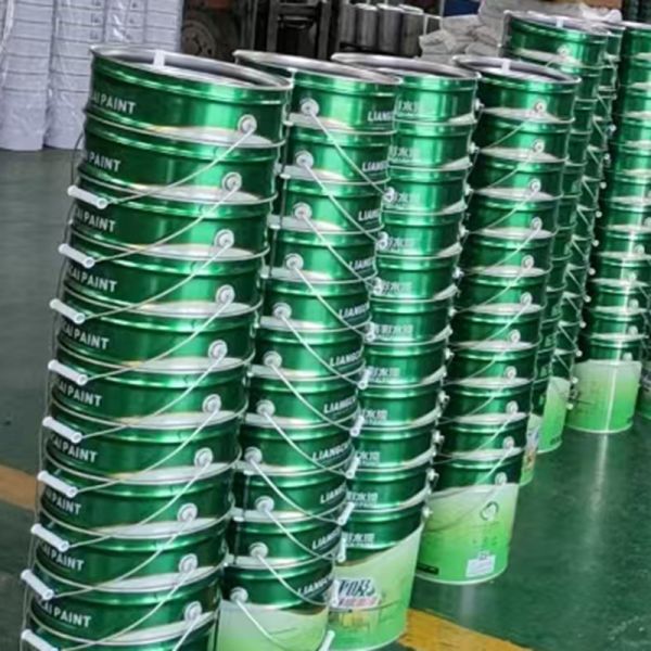 Buy cheap Rust Resistance Adhesive Metal Paint Bucket With Removable Lid from wholesalers