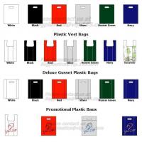 Buy cheap plastic garbage bag, t-shirt bag on roll, pe garbage bag, China HDPE T-shirt product