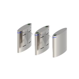 Buy cheap Intelligent RFID Card Flap Barrier Turnstile for Public Building from wholesalers