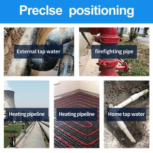 Pqwt-L5000 Multi Sensors 5m Depth Water Pipe Leak Detector For Indoor Outdoor