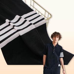 Buy cheap Skin-Friendly Pure Cotton And Linen Sweat Absorbent Striped Material Fabric For Casual Shirt from wholesalers