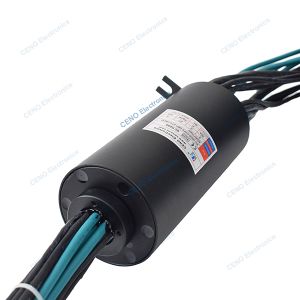 Buy cheap Low Temperature Ethernet Signal Slip Ring combine Electric Power and RS232 from wholesalers