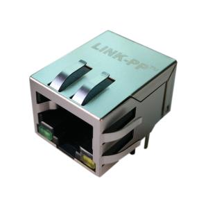 China J1B1211CCD RJ45 Modular Jack Integrated 10/100Base-T Magnetics LPJ4012AHNL on sale