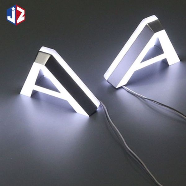 Buy cheap Input 110-240V LED Acrylic Signage Double Glow Low Consumption from wholesalers