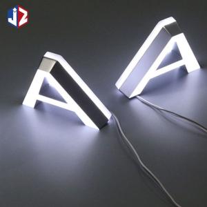 Buy cheap Input 110-240V LED Acrylic Signage Double Glow Low Consumption from wholesalers