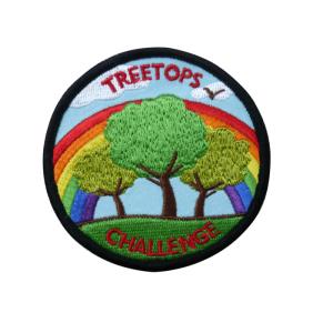 Embroidered Custom Patches / Badges With Personalized Pattern For Clothing /