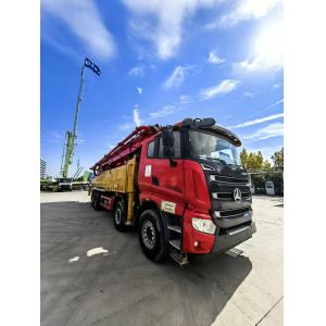 2021 Used SANY 56m Truck Mounted Concrete Pump with 180 m³/h Output and 12 MPa