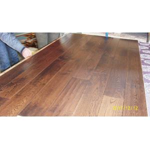 China Oak  Engineered Flooring Flooring handscraped and Distressed Surface on sale