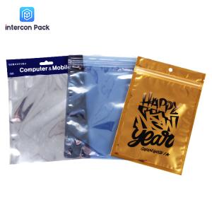 Aluminized Paper Plastic Composite Bag Opaque Polyester Film For 3C Electronic