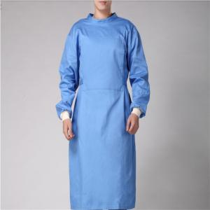 Buy cheap Anti Shrink Disposable Protective Gown Disposable Surgical Gown from wholesalers