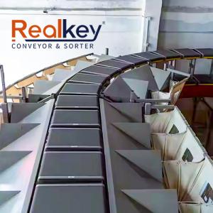 Buy cheap Advanced Loop Type Cross Belt Sorter Ultimate Solution For Warehouse Efficiency 12000 To 15000 Tickets/Hour from wholesalers