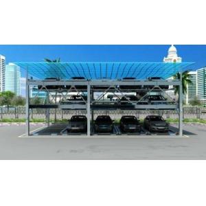 Buy cheap Anti Falling Hook Mechanical Parking Garage Optional Color PLC Automatic Control from wholesalers