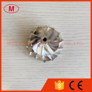 Buy cheap RHF5 41.24/56.00mm 7+7 blades high performance Turbo milling/aluminum 2618/billet compressor wheel for VIFB from wholesalers