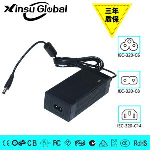 Buy cheap UL FCC12V lithium battery charger 5A power adapter with DOE level VI from wholesalers